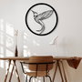 Wallity Payidar Accesorio de pared de metal Negro